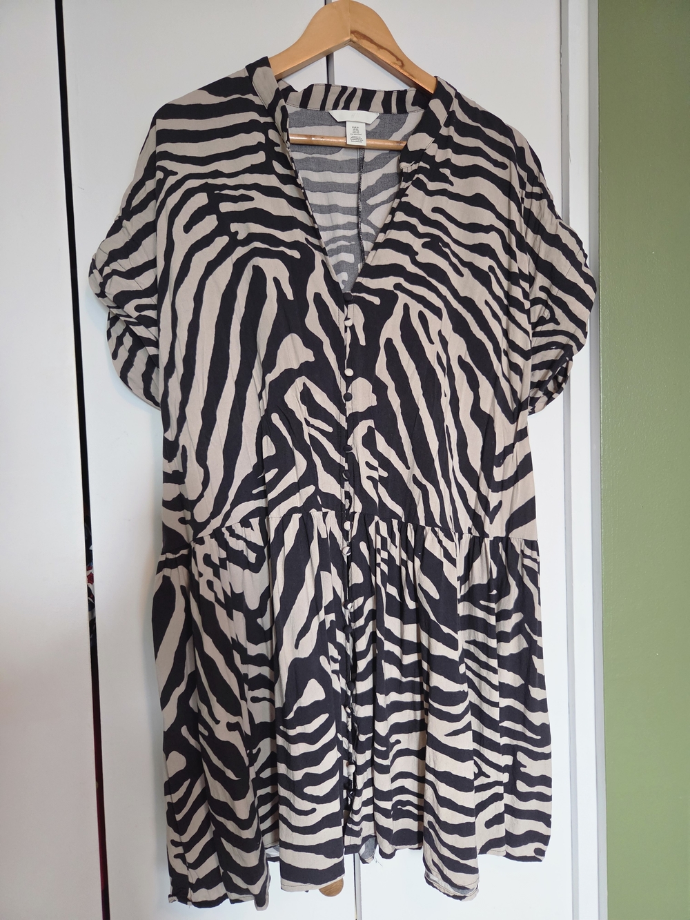 H&M Zebra Print Dress
